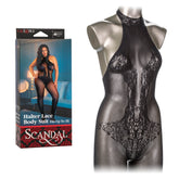 HALTER LACE BODY SUIT - PLUS SIZE